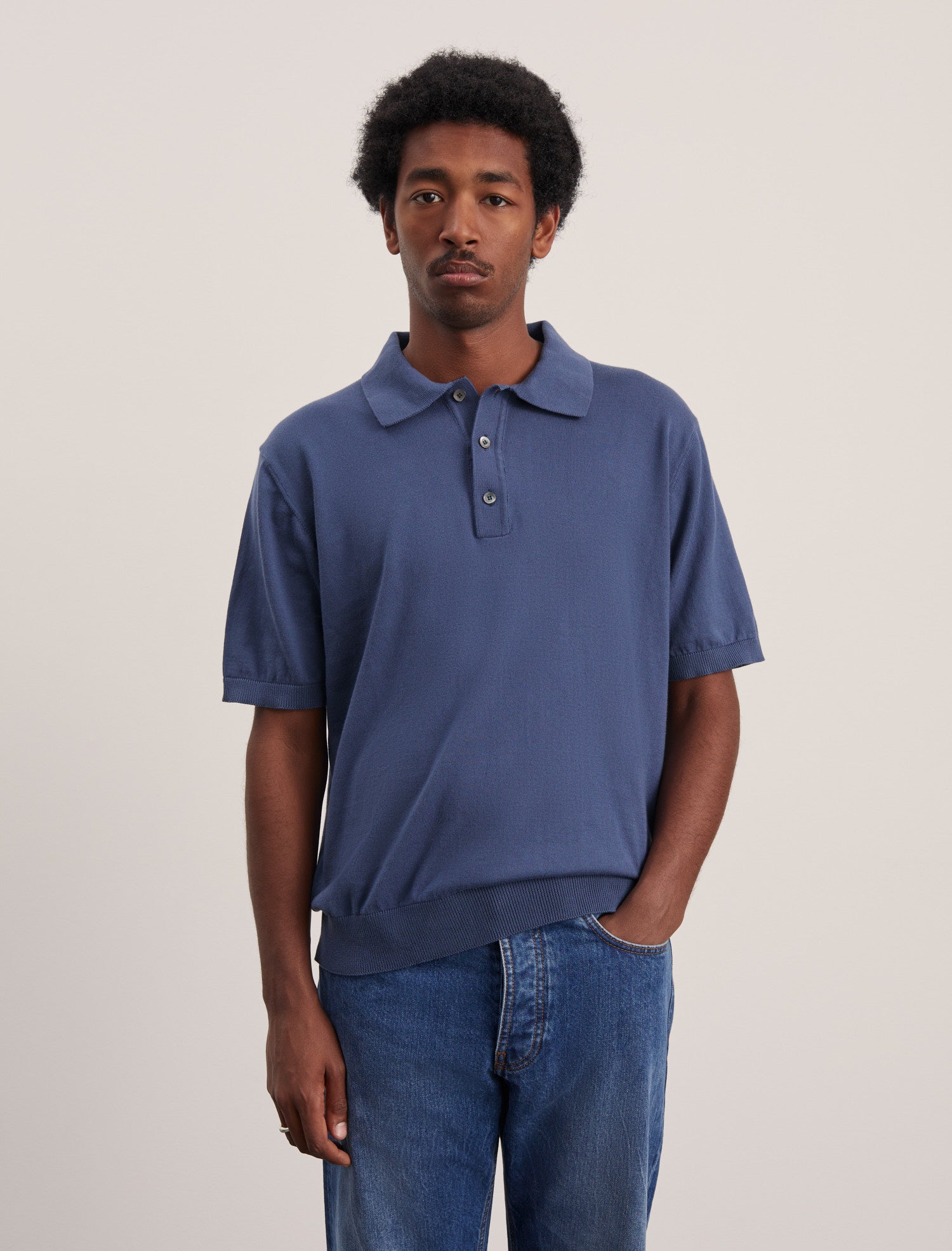 ANOTHER Polo Shirt 3.0, Light Blue