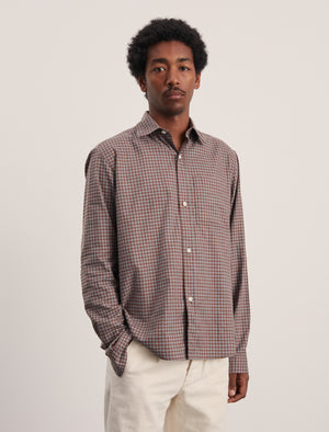 ANOTHER Shirt 4.0, Chestnut Brown Check