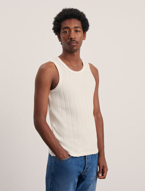 ANOTHER Tank Top 1.0, Antique White